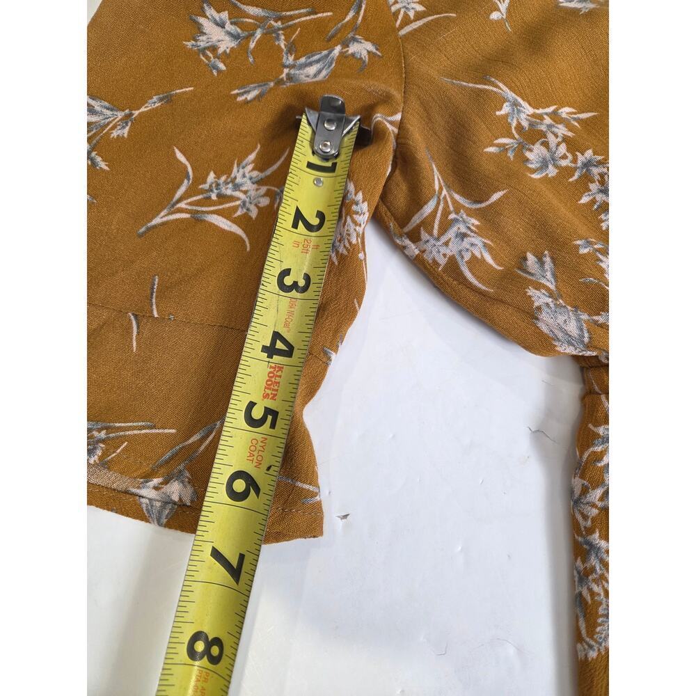 POLAGRAM Mustard Yellow Maxi Dress Medium - Picture 6 of 9